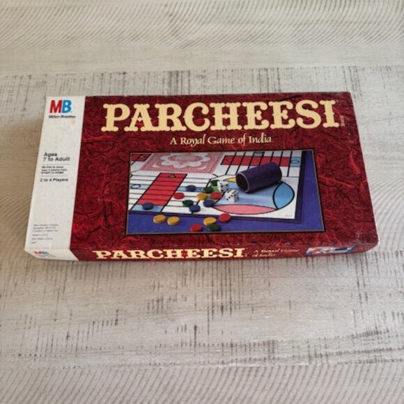 Vintage 1989 Milton Bradley Parcheesi #4037 - Picture 1 of 9
